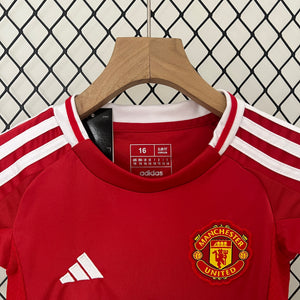 Kit Infantil Manchester United Titular 24/25
