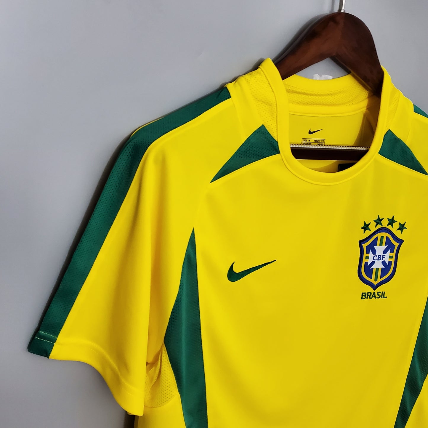Camisa Seleção Titular 2002- Versão Retro