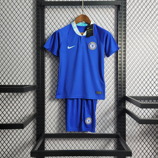 Kit Infantil Chelsea Titular 22/23 - Boutique do Boleiro