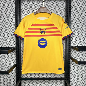 Camisa Barcelona Amarela 24/25 - Versão Torcedor