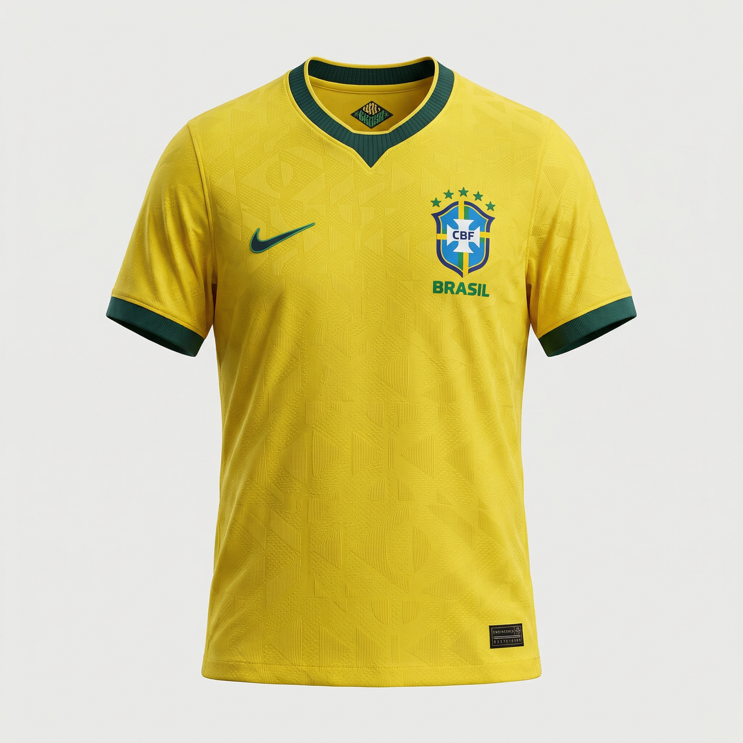 Camisa Brasil Titular 26/27 - Versão Jogador  Copa do Mundo