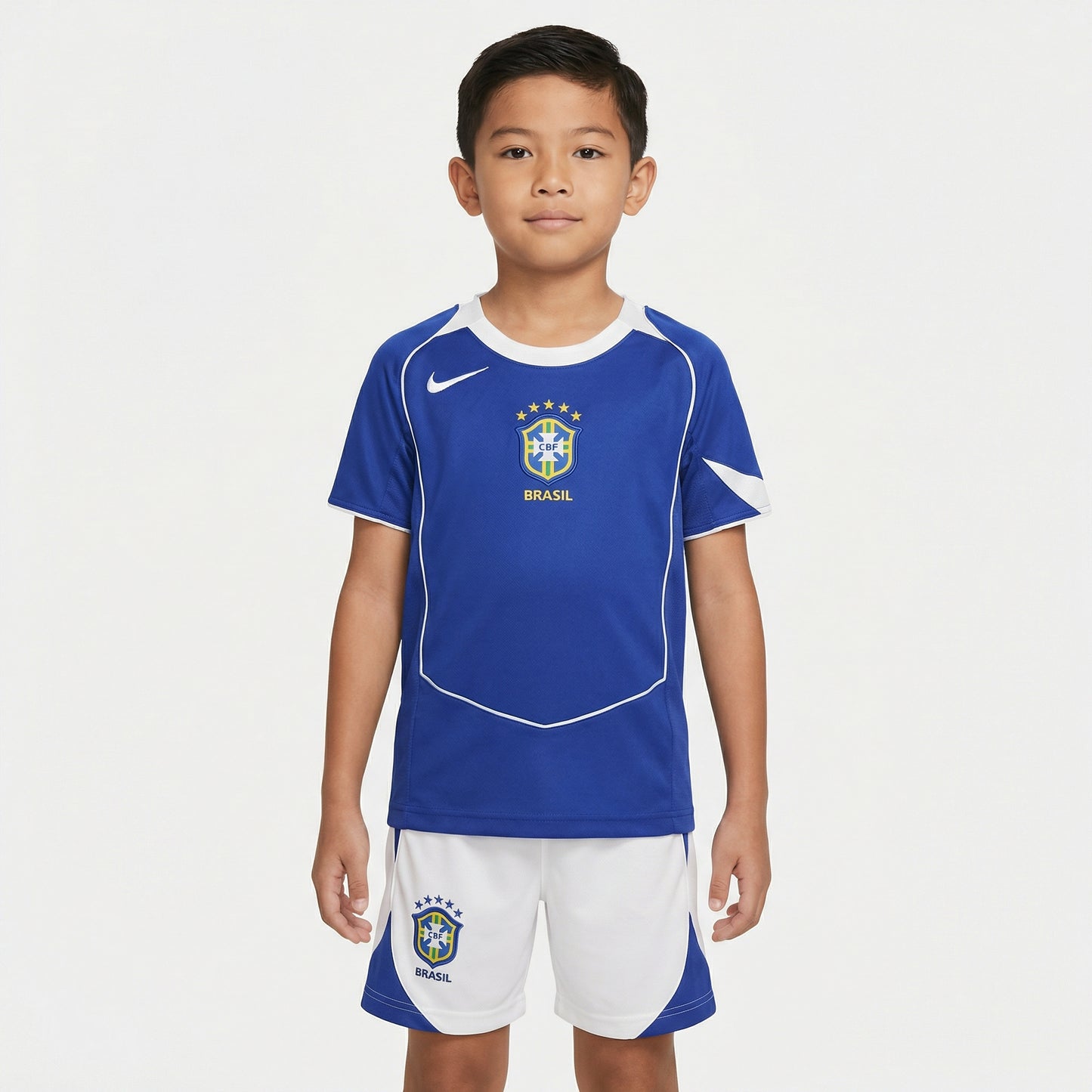 Kit Infantil Seleção Reserva 2004 - Versão retro