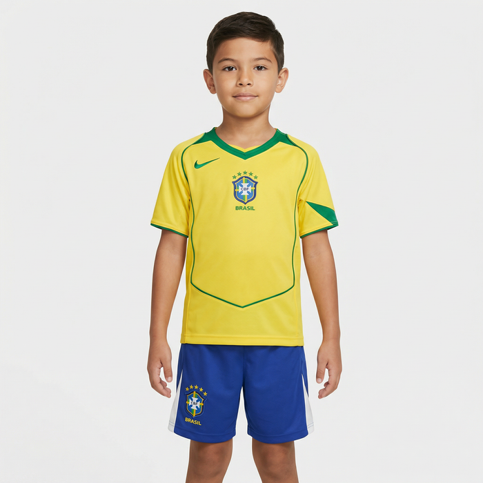 Kit Infantil Seleção Titular 2004 - Versão retro