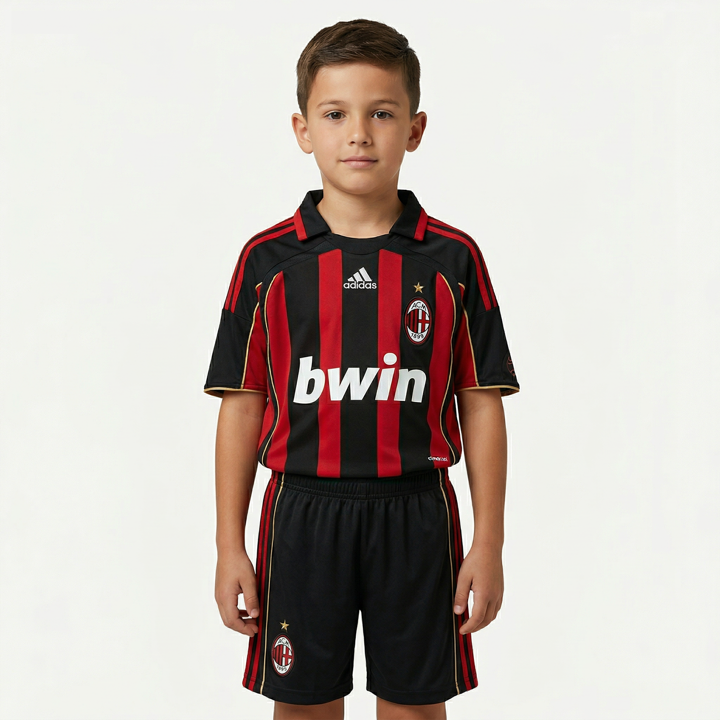 Kit Infantil Milan Titular 06/07 - Versão Retro