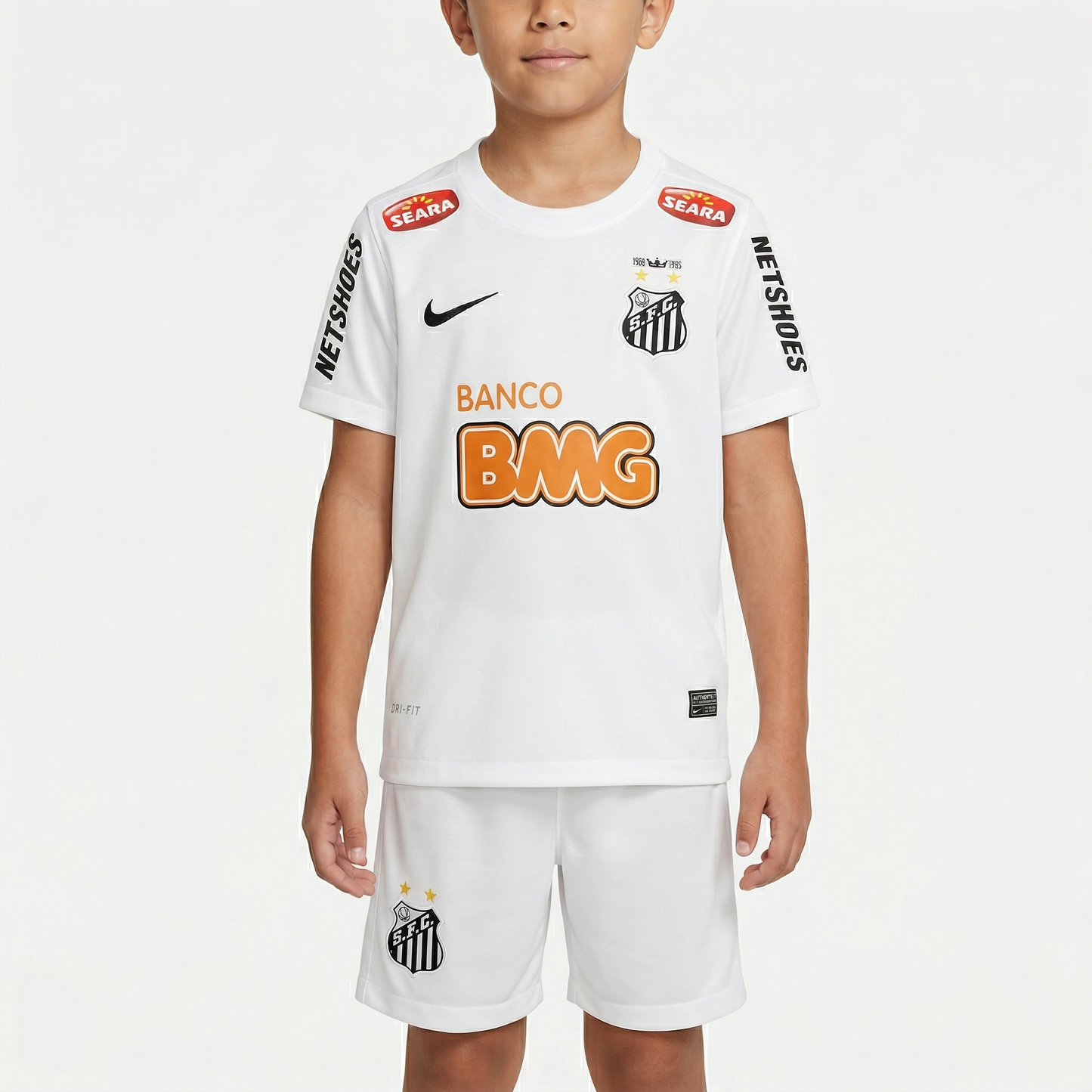 Kit Infantil Santos 11/12 - Versão Retrô