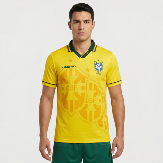 Camisa Brasil Titular 93/94 - Versão Retro
