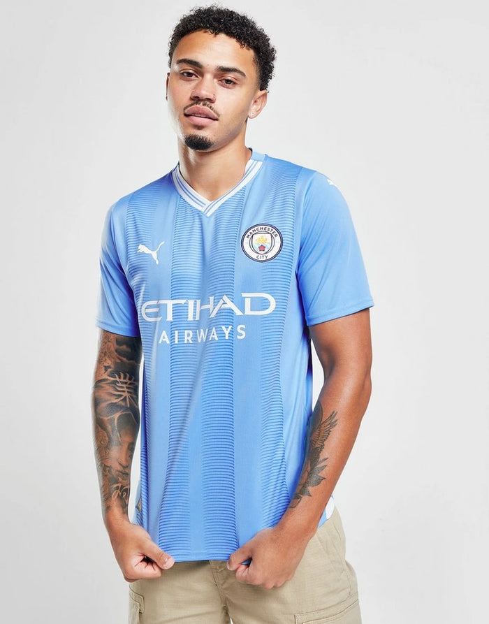 Camisa Manchester City Titular 23/24 - Versão Torcedor