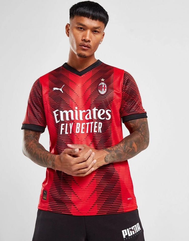 Camisa Milan Titular 23/24 - Versão Torcedor