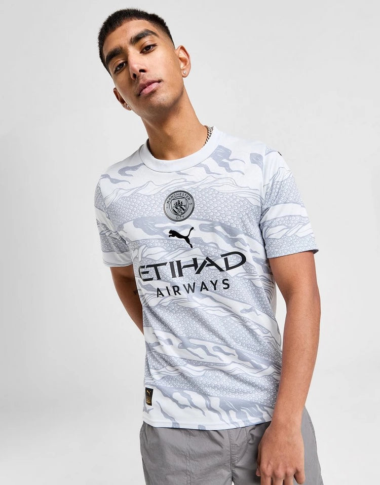Camisa Manchester City Edição Especial Dragão Ano Novo Chinês  24/25 - Versão Torcedor