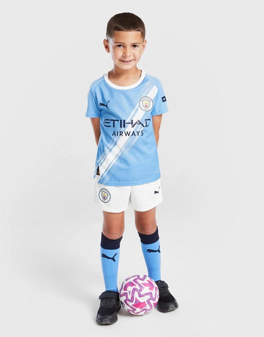 Kit Infantil Manchester City Titular 25/26