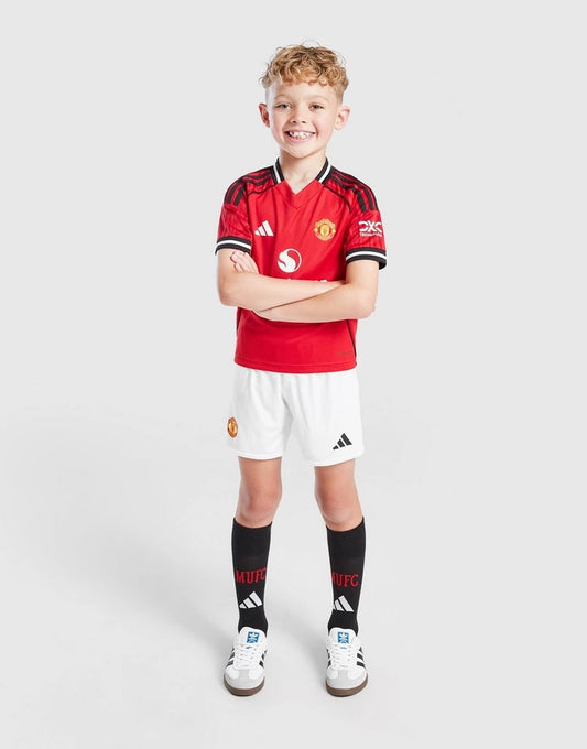 Kit Infantil Manchester United Titular 25/26