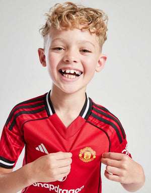 Kit Infantil Manchester United Titular 25/26