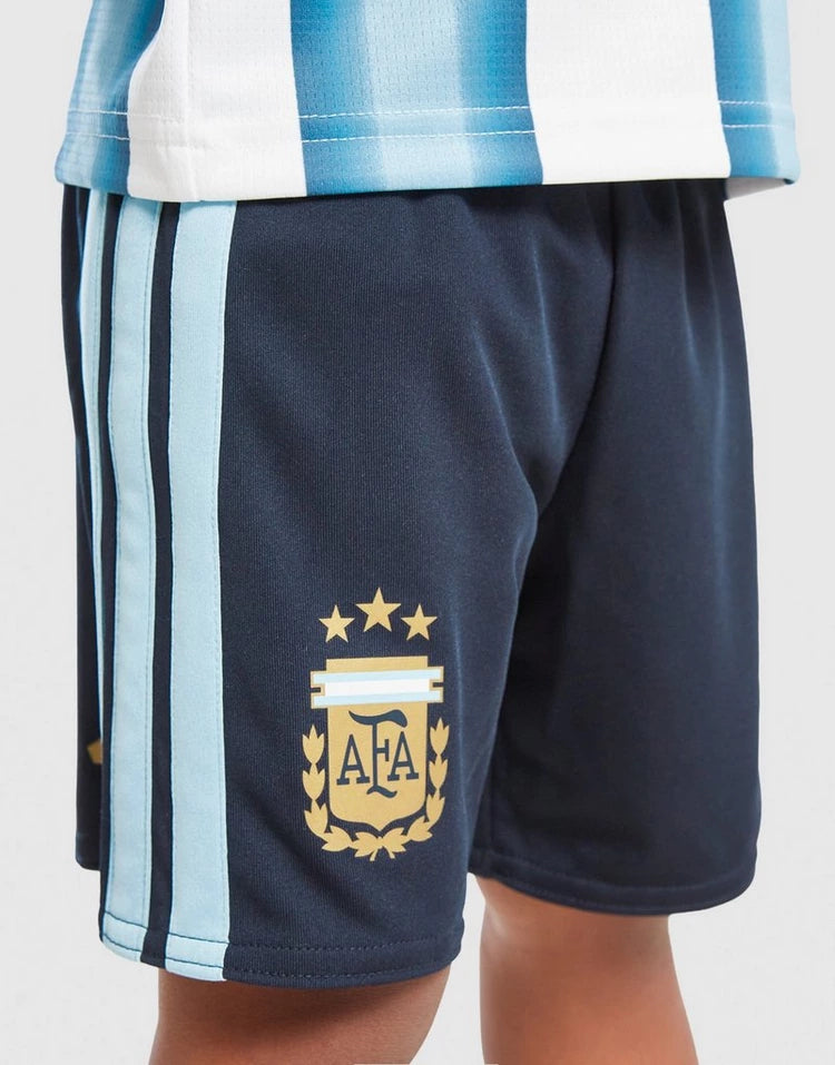 Kit Infantil Argentina Titular  25/26 - Copa do Mundo