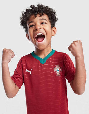 Kit Infantil Portugal Titular  25/26 - Copa do Mundo