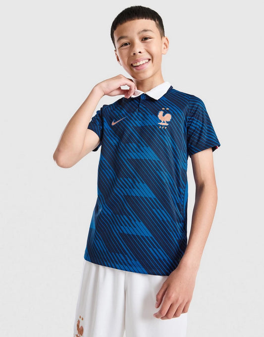 Kit Infantil França Titular 26/27 - Copa do Mundo