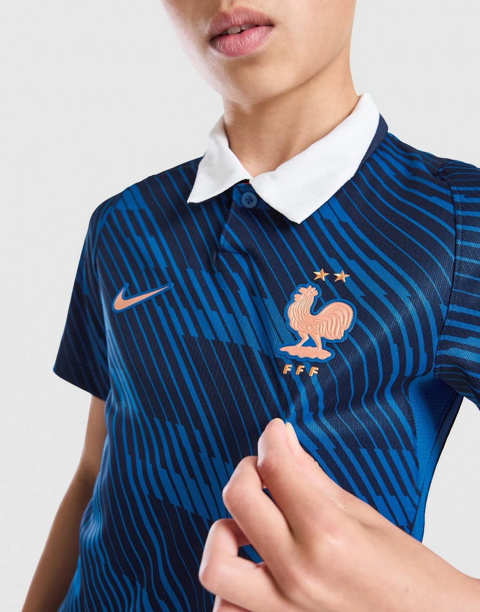 Kit Infantil França Titular 26/27 - Copa do Mundo