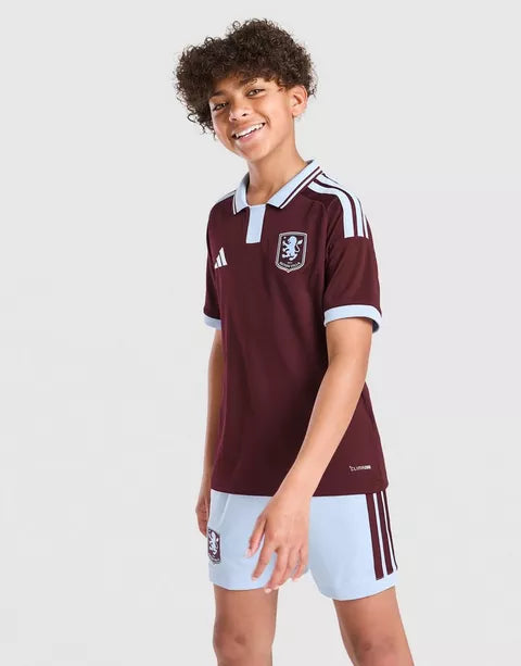 Kit Infantil Aston Villa Titular - 26/27