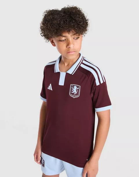Kit Infantil Aston Villa Titular - 26/27