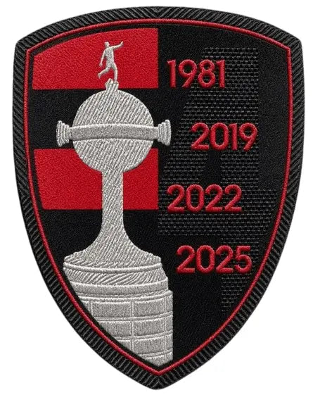 Patch Comemorativo 4 Taças Libertadores Flamengo