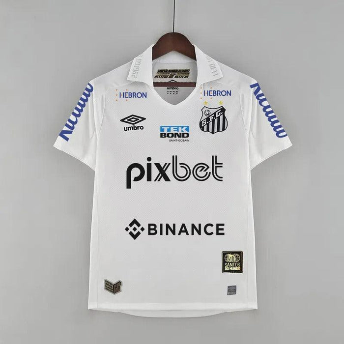 Camisa Santos Titular + Patrocínios 22/23 - Versão Torcedor