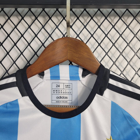 Kit Infantil Argentina Titular 22/23 - Boutique do Boleiro