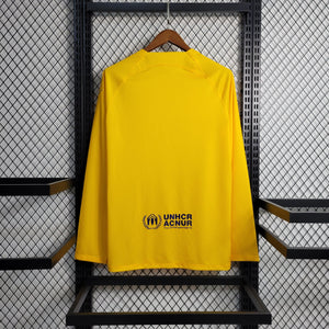 Camisa Barcelona 4 Manga comprida 23/24 - Versão Torcedor - Boutique do Boleiro