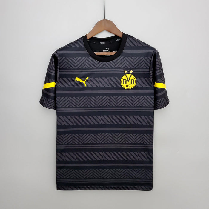 Camisa Borussia Dortmund Treino Preta 22/23 - Versão Torcedor