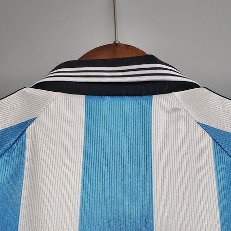 Camisa Argentina Titular 1998 - Versão Retro - Boutique do Boleiro