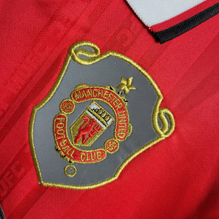 Camisa Manchester United Titular 1999 - Versão Retro - Boutique do Boleiro