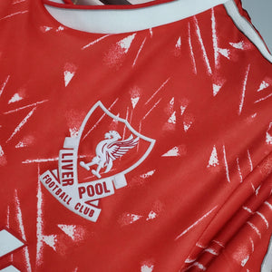 Camisa Liverpool Titular 89/91 - Versão Retro - Boutique do Boleiro