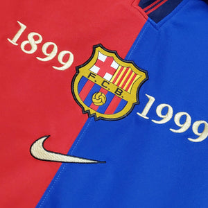 Camisa Barcelona Edição Comemorativa 100 Anos - Versão Retro - Boutique do Boleiro