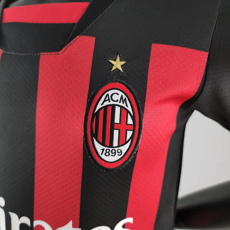 Kit Infantil Milan Titular 22/23 - Boutique do Boleiro