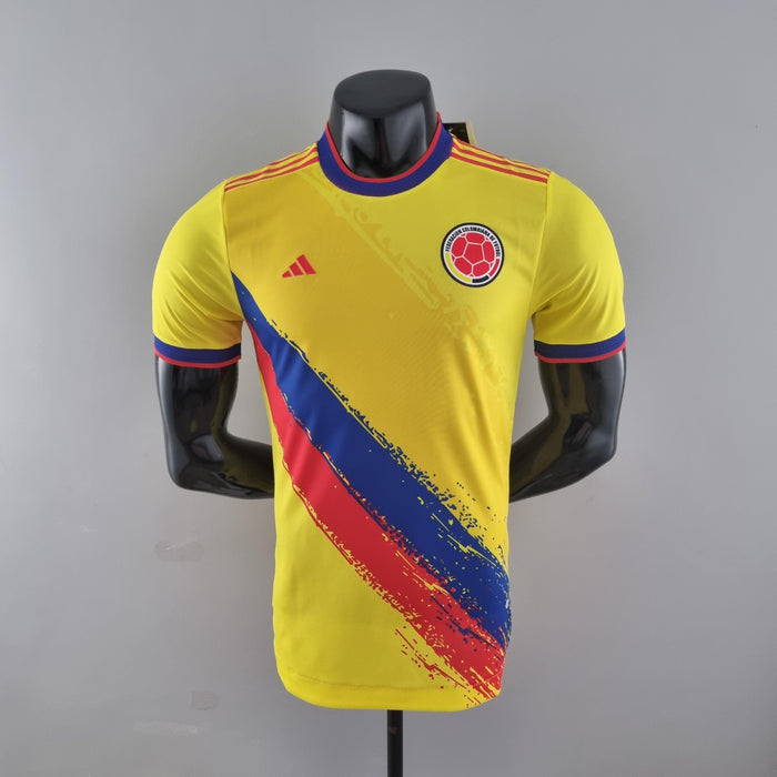 Camisa Colômbia Edição Especial Amarela 22/23 - Versão Jogador