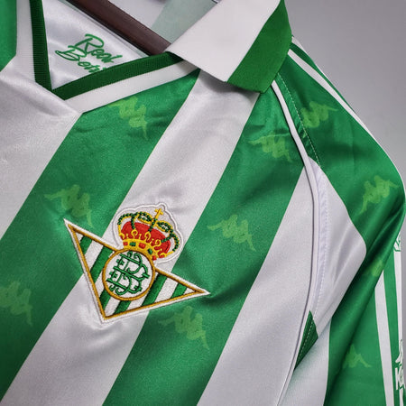 Camisa Real Betis Titular 95/96 - Versão Retro - Boutique do Boleiro