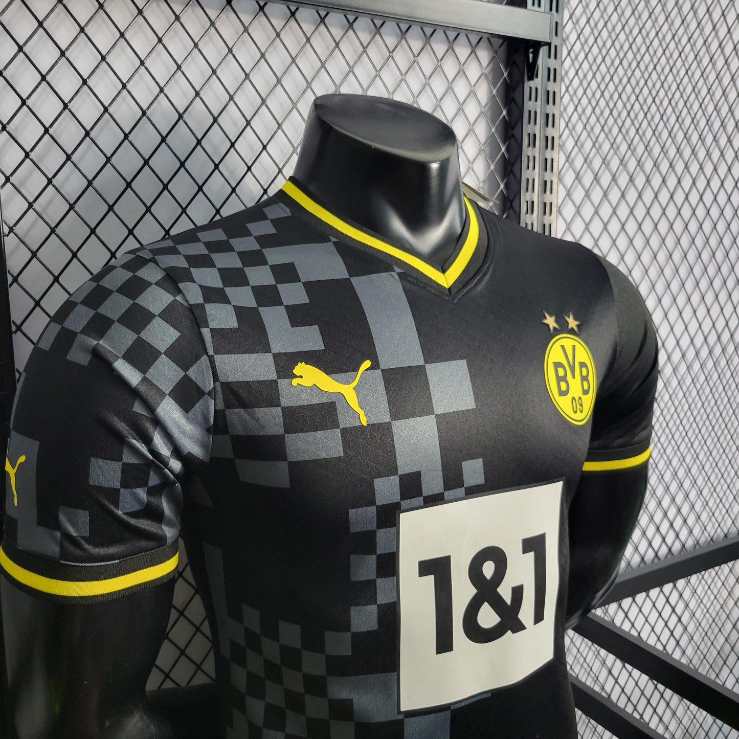 Camisa Borussia Dortmund Reserva 22/23 - Versão Jogador - Boutique do Boleiro