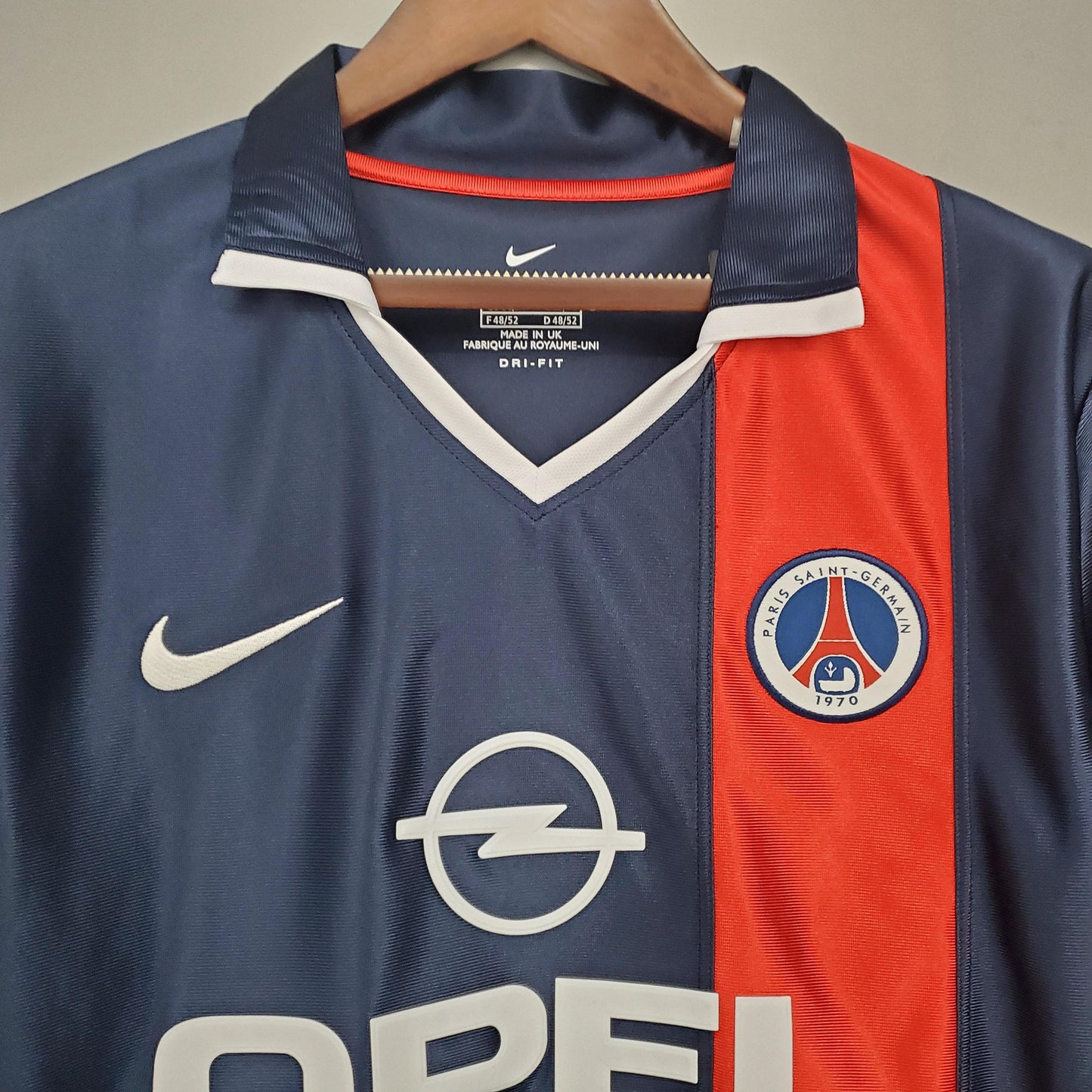 Camisa PSG Titular 01/02 - Versão Retro - Boutique do Boleiro