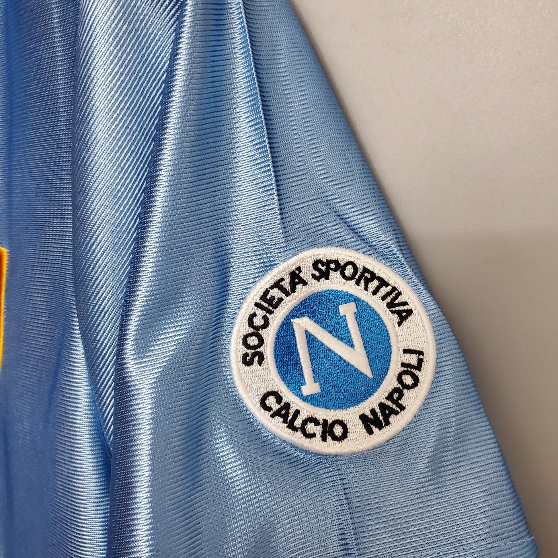 Camisa Napoli Titular 90/91 - Versão Retro - Boutique do Boleiro