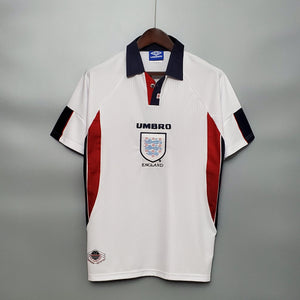 Camisa Inglaterra Titular 98/99 - Versão Retro - Boutique do Boleiro