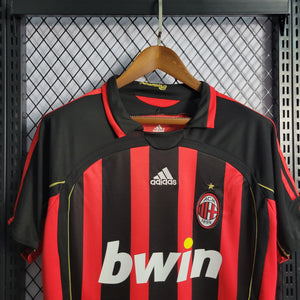 Camisa Milan Titular 06/07 - Versão Retro - Boutique do Boleiro