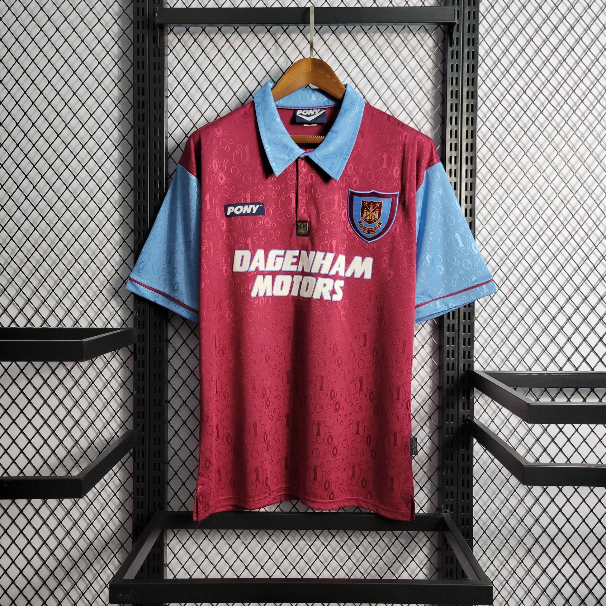 Camisa West Ham Titular 95/97 - Versão Retro - Boutique do Boleiro