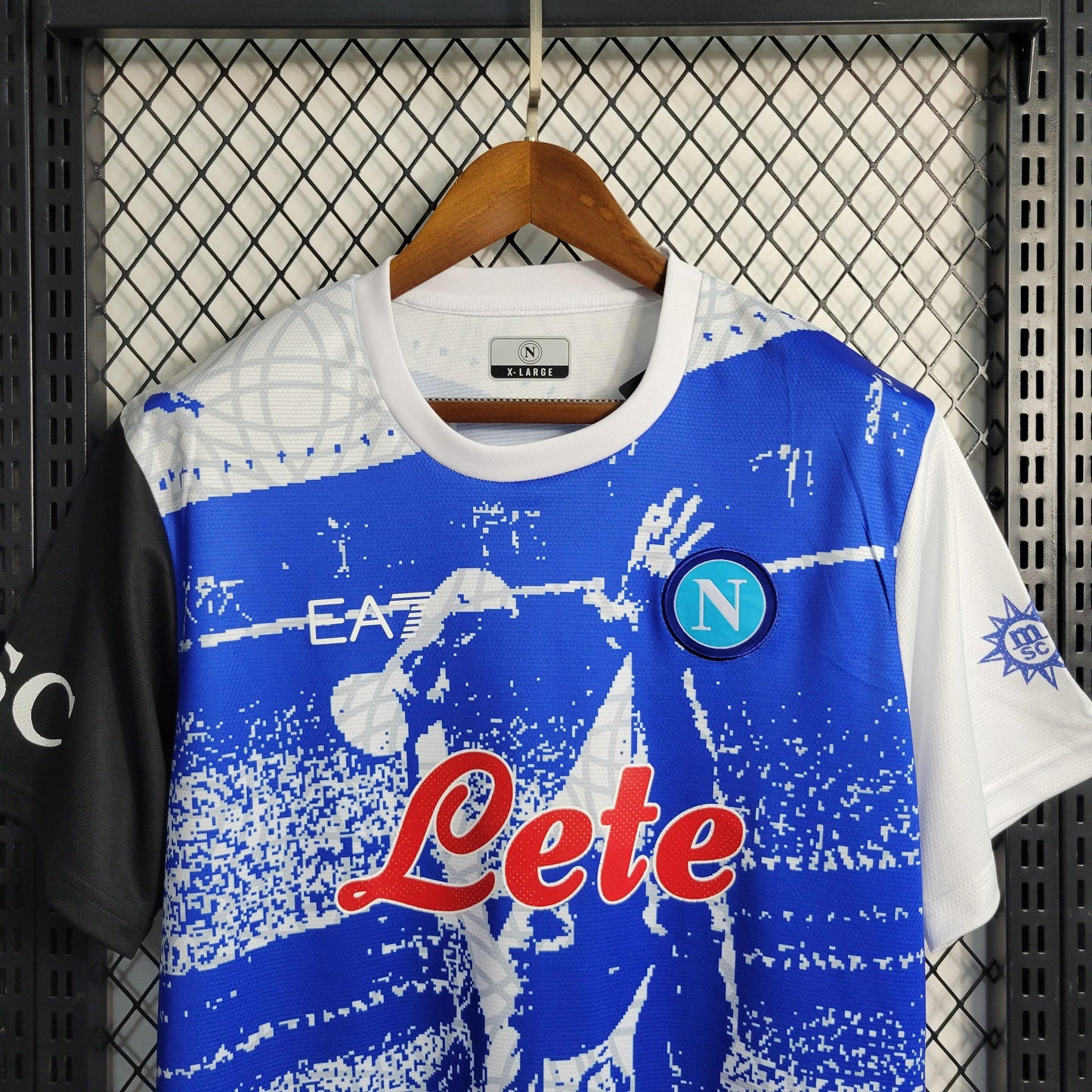 Camisa Napoli Azul Edição Especial - 23/24 - Boutique do Boleiro