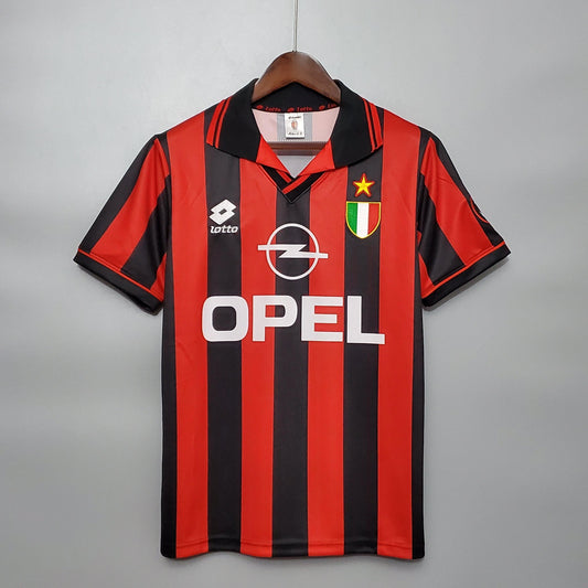 Camisa Milan Titular 96/97 - Versão Retro - Boutique do Boleiro