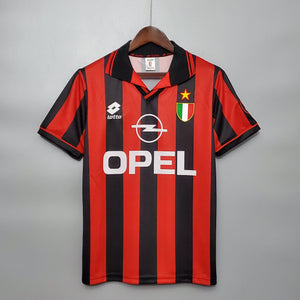 Camisa Milan Titular 96/97 - Versão Retro - Boutique do Boleiro