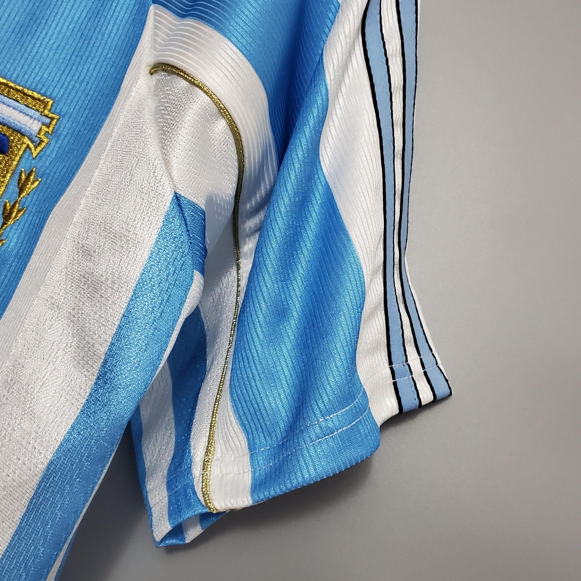 Camisa Argentina Titular 1998 - Versão Retro - Boutique do Boleiro