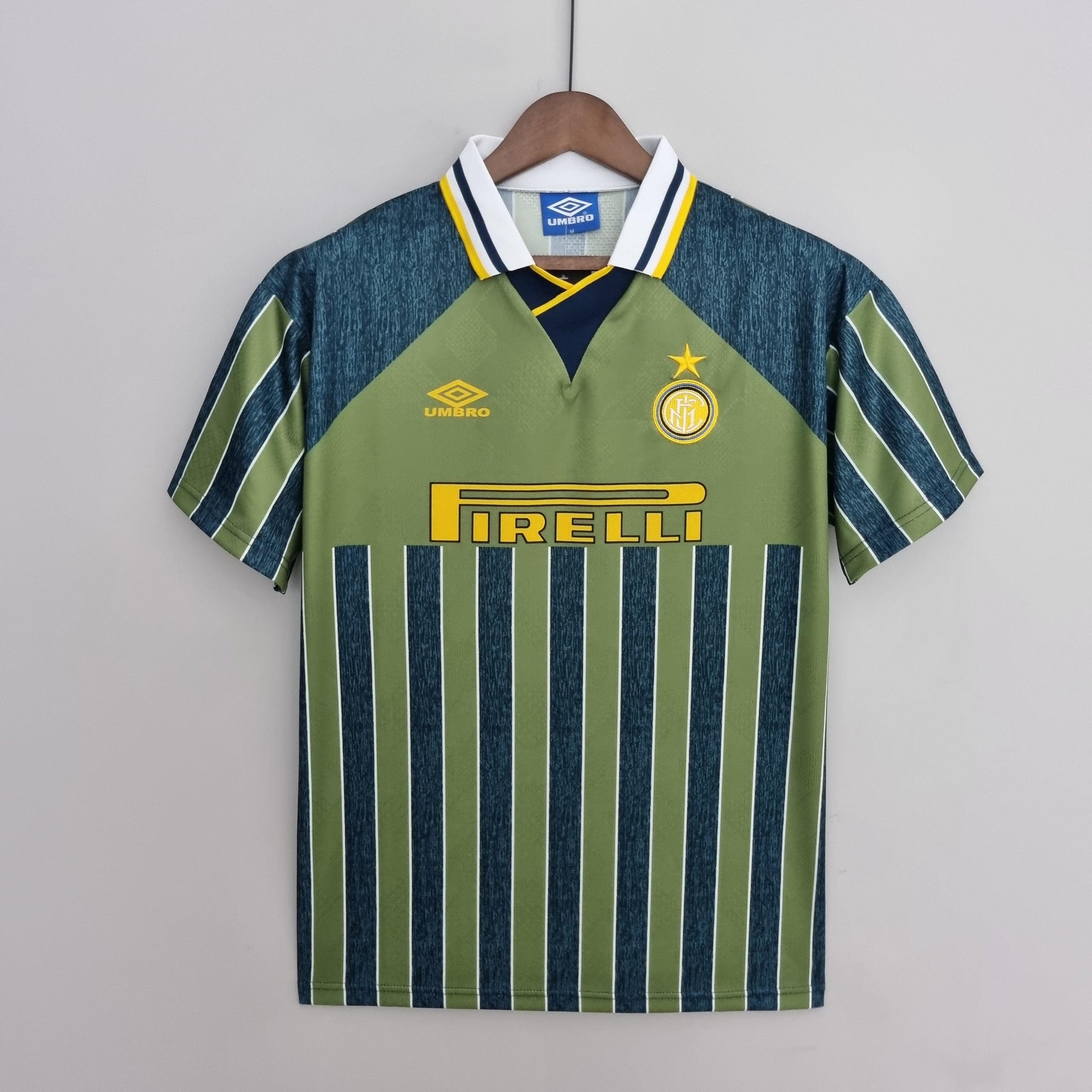 Camisa Inter de Milão Reserva 95/96 - Versão Retro - Boutique do Boleiro
