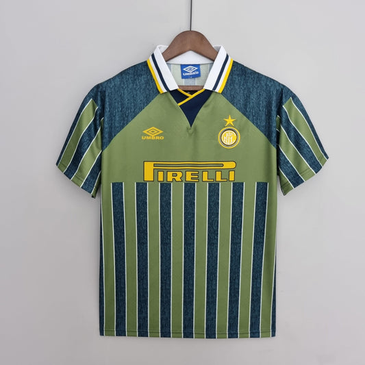 Camisa Inter de Milão Reserva 95/96 - Versão Retro - Boutique do Boleiro