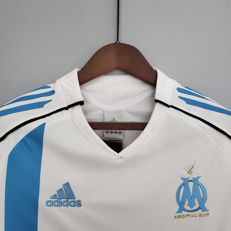 Camisa Olympique de Marseille Titular 05/06 - Versão Retro - Boutique do Boleiro