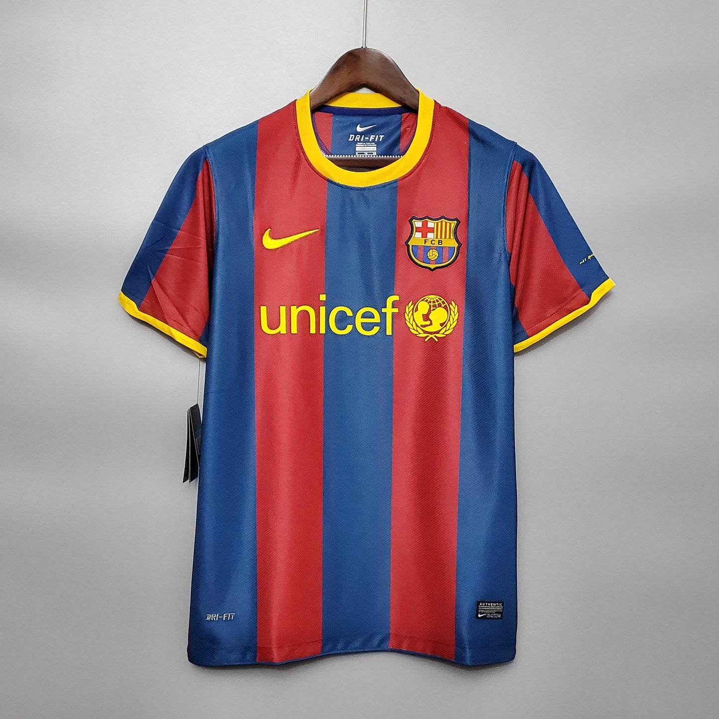 Camisa Barcelona Titular 10/11 - Versão Retro - Boutique do Boleiro