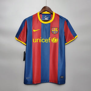 Camisa Barcelona Titular 10/11 - Versão Retro - Boutique do Boleiro