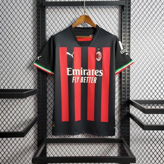 Camisa Milan Titular 22/23 - Versão Torcedor - Boutique do Boleiro